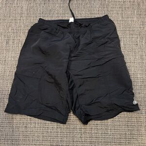 Vintage Men’s Canari Black Padded Biking Shorts